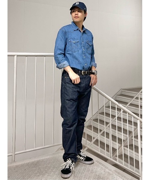 Wrangler】127MW ウエスタンデニムシャツ（シャツ/ブラウス