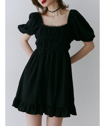 jouetie | ボリュームスリーブミニワンピース(ワンピース)