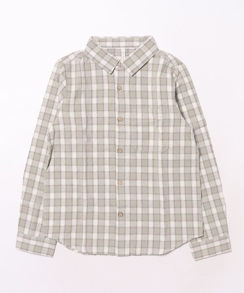 【セール】【Bs】【it】【Rylee＋Cru】COLLARED SHIRT || PEWTER PLAID（その他ベビー用品）｜Rylee + Cru（ライリーアンドクルー） 7,237円