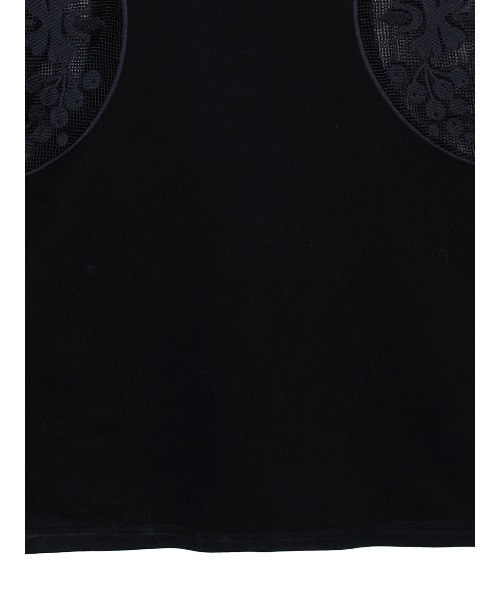 専用　CUTWORK LACE SWEAT DRESS Ameri ワンピース Ameri（アメリ）の「CUTWORK LACE SWEAT DRESS（ワンピース