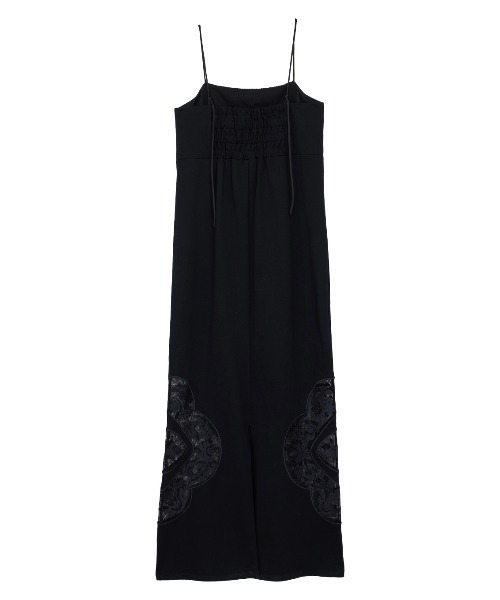 ワンピース AMERI CUT WORK INDIGO DRESS Ameri（アメリ）の「CUT WORK INDIGO DRESS（ワンピース）」 - WEAR