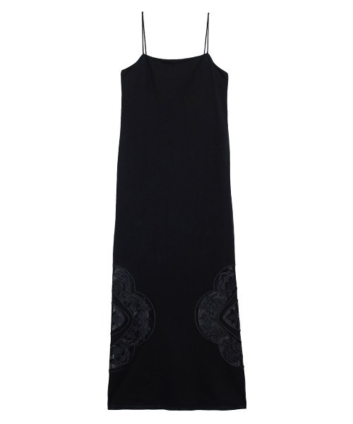 Ameri（アメリ）の「CUTWORK LACE SWEAT DRESS（ワンピース）」 - WEAR