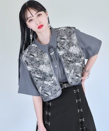 HARE | ジャガードフラシレギュラーシャツ(HARE)(シャツ/ブラウス)