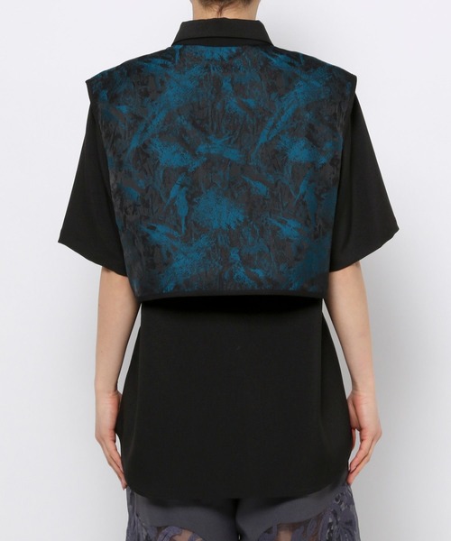 HARE(ハレ)の「ジャガードフラシレギュラーシャツ(HARE)(シャツ/ブラウス・レディース・ブルーグリーン/グレー・FREE)」の17枚目の写真