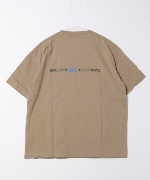 CAMP7(キャンプセブン)の「CAMP7 PRINT TEE(Tシャツ/カットソー・メンズ・ブラック/ホワイト/モカ・X-LARGE/LARGE/MEDIUM)」の6枚目の写真