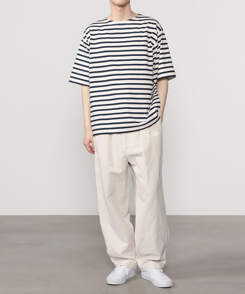 ORCIVAL（オーシバル）の「ORCIVAL | 空紡天竺 半袖Tシャツ MEN（Tシャツ/カットソー・メンズ・グレー系その他/ブルー系その他/ブルー系その他5/グリーン系その他・5/4/3）」の5枚目の写真