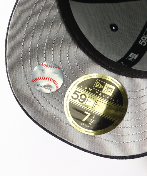 NEW ERA(ニューエラ)の「NEW ERA /ニューエラ 別注 BRIM EMB LP 59FIFTY(ハット・メンズ・ネイビー/ブラック・LARGE/MEDIUM/SMALL)」の11枚目の写真