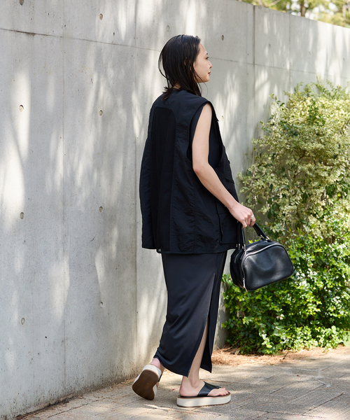 ARMY TWILL（アーミーツイル）の「【ARMY TWILL/アーミーツイル】Nylon OX VEST AM-2414006（その他アウター・レディース・ブラック/ホワイト・FREE）」の10枚目の写真