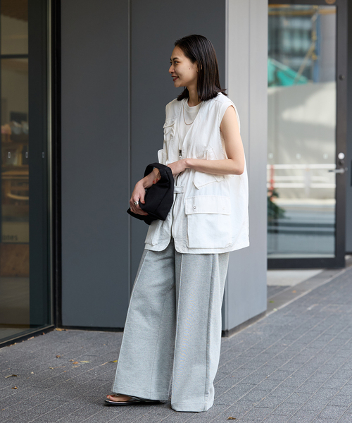 ARMY TWILL（アーミーツイル）の「【ARMY TWILL/アーミーツイル】Nylon OX VEST AM-2414006（その他アウター・レディース・ブラック/ホワイト・FREE）」の13枚目の写真