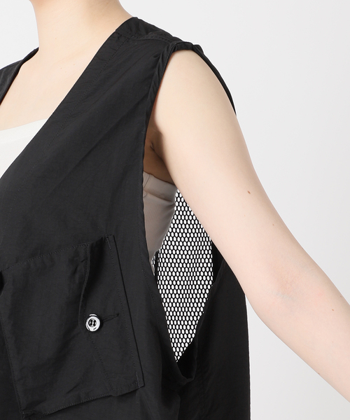 ARMY TWILL（アーミーツイル）の「【ARMY TWILL/アーミーツイル】Nylon OX VEST AM-2414006（その他アウター・レディース・ブラック/ホワイト・FREE）」の20枚目の写真