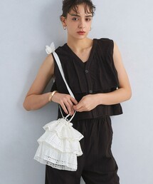 green label relaxing | ＜Peridot by Sara mallika＞フリル ドロストバッグ(ショルダーバッグ)