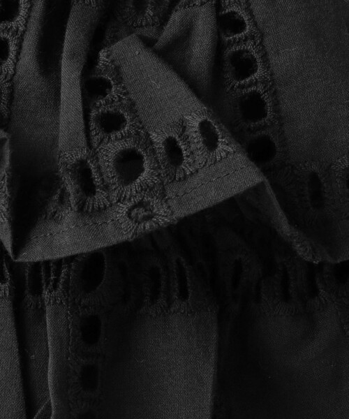 green label relaxing（グリーンレーベルリラクシング）の「＜Peridot by Sara mallika＞フリル ドロストバッグ（ショルダーバッグ・レディース・オフホワイト/ブラック・FREE）」の18枚目の写真