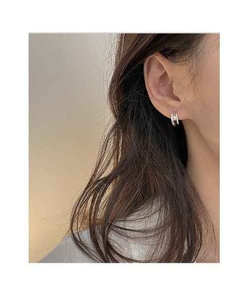 K10イエローゴールド淡水パールピアス（6mm）(RPE972-002