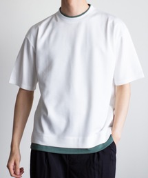 COMMONWARE:ダンボールニット フェイクレイヤードTEE