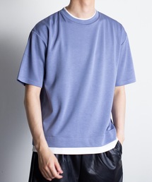 COMMONWARE:ダンボールニット フェイクレイヤードTEE