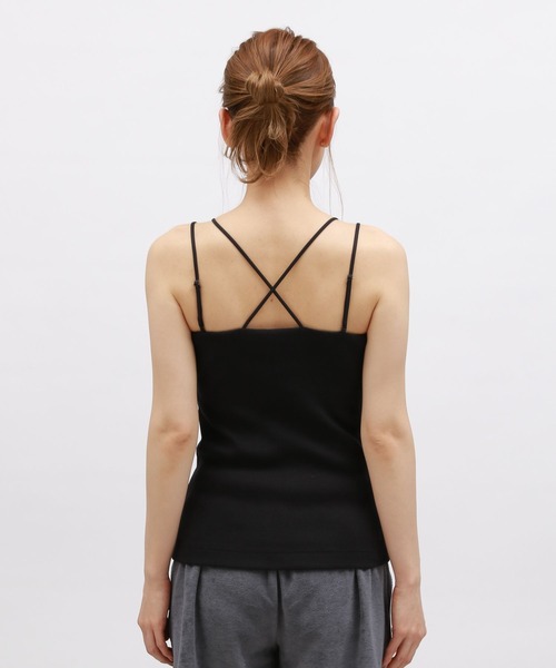 LAKOLE(ラコレ)の「【吸水速乾】リブクロスブラトップ<RELAXING WEAR> / 118988(キャミソール・レディース・ライトグリーン/ブラック/アイボリー・SMALL/MEDIUM/LARGE)」の13枚目の写真