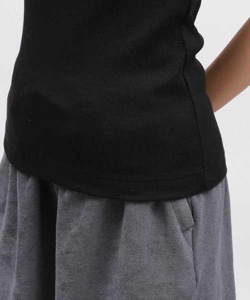 LAKOLE(ラコレ)の「【吸水速乾】リブクロスブラトップ<RELAXING WEAR> / 118988(キャミソール・レディース・ライトグリーン/ブラック/アイボリー・SMALL/MEDIUM/LARGE)」の10枚目の写真