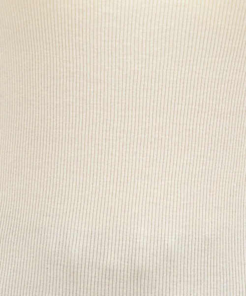 LAKOLE(ラコレ)の「【吸水速乾】リブクロスブラトップ<RELAXING WEAR> / 118988(キャミソール・レディース・ライトグリーン/ブラック/アイボリー・SMALL/MEDIUM/LARGE)」の5枚目の写真