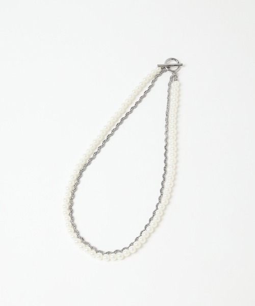 HARE（ハレ）の「パール＊チェーン2Pネックレス(HARE)（ネックレス・レディース・シルバー・FREE）」の10枚目の写真