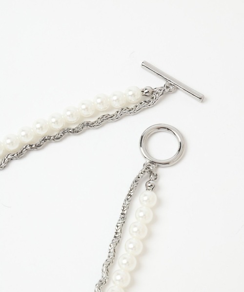 HARE（ハレ）の「パール＊チェーン2Pネックレス(HARE)（ネックレス・レディース・シルバー・FREE）」の14枚目の写真