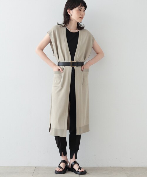 GALLEST(ギャレスト)の「◆ランダムリブタンクトップ(タンクトップ・レディース・ホワイト/ブラック/カーキ・38)」の12枚目の写真