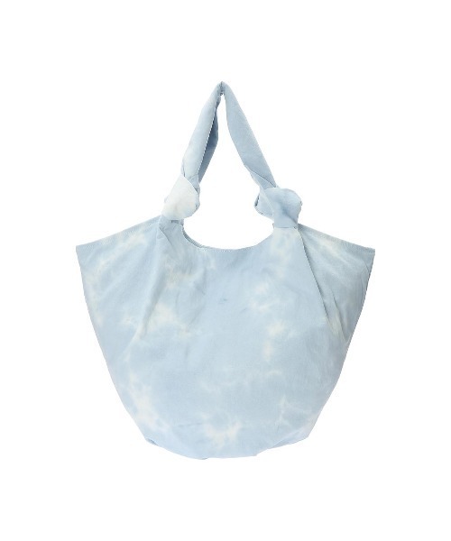 バッグ Knot Canvas Tote Bag unitude Knot Canvas Tote Bag - Summer Beach-Inspired White