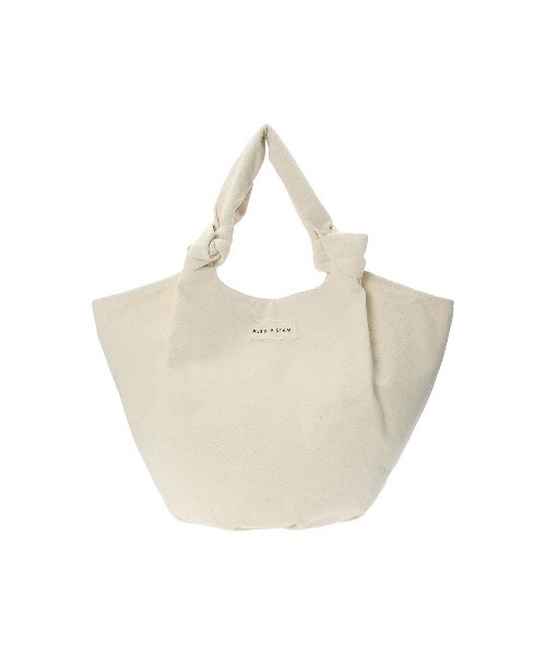 ALEXIA STAM（アリシアスタン）の「Knot Canvas Large Tote Bag /ノットキャンバストートバッグ L（トートバッグ・レディース・アイボリー/ブルー・FREE）」の19枚目の写真