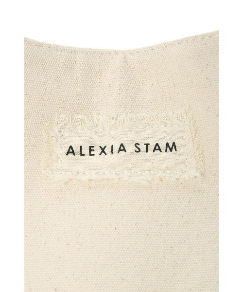 ALEXIA STAM（アリシアスタン）の「Knot Canvas Large Tote Bag /ノットキャンバストートバッグ L（トートバッグ・レディース・アイボリー/ブルー・FREE）」の11枚目の写真