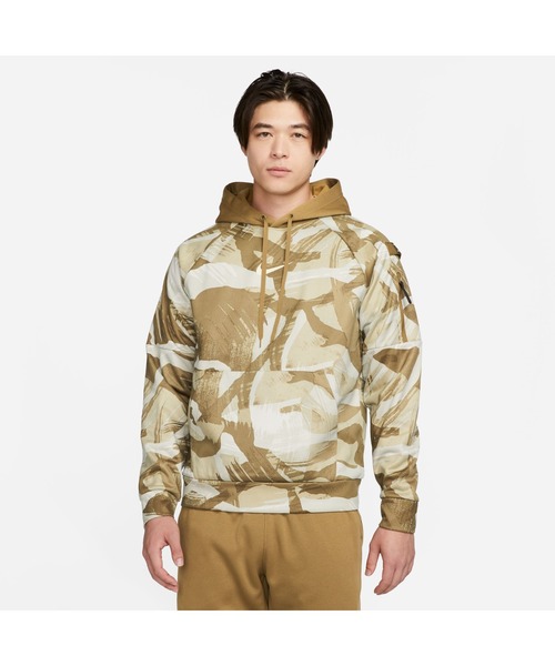 NIKE/ナイキ TF カモ L/S フーディ AOP