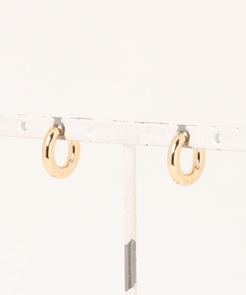 Burner（バーナー）の「【CHI SELECT】フープ ピアス （両耳用）pierce ストーン chi-pierce-00474 U（ピアス（両耳用）・メンズ・シルバー系その他/ゴールド/シルバー/ゴールド系その他/イエローゴールド・FREE）」の4枚目の写真