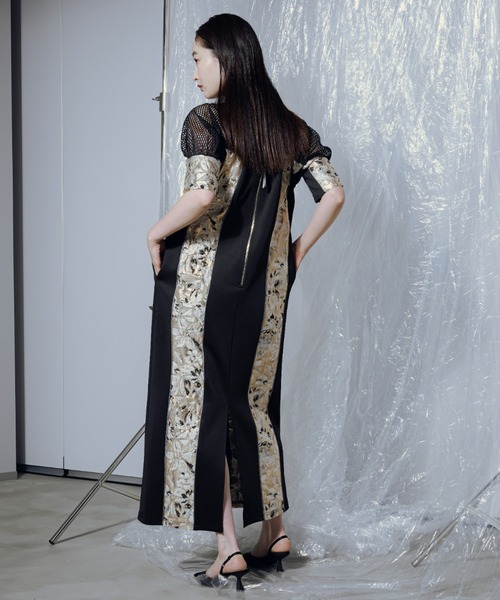 Ezick（エジック）の「Jacquard line サマードレス（ドレス