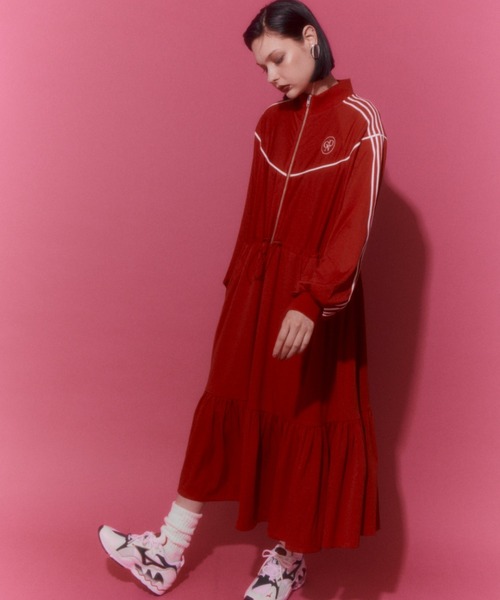 Candy Stripper(キャンディストリッパー)の「CND TRACK ワンピース(ワンピース・レディース・アイボリー/ブラック/レッド・2)」の10枚目の写真