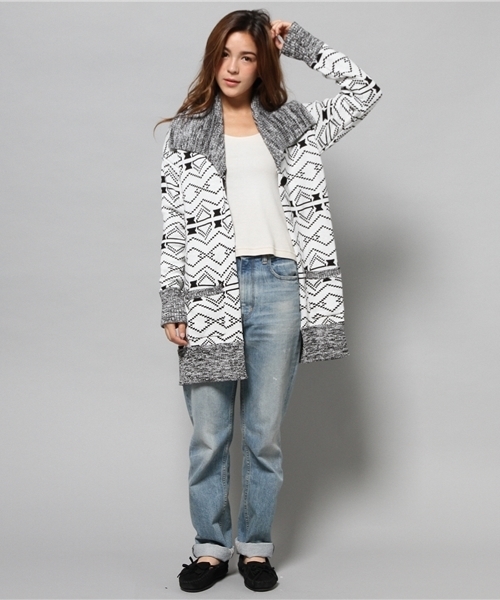 Hurley (ハーレー)の「MOJAVE SWEATER(カーディガン/ボレロ・レディース・ブラック/ブラック系その他/カーキ/グレー/その他1・SMALL/MEDIUM/X-SMALL)」の9枚目の写真