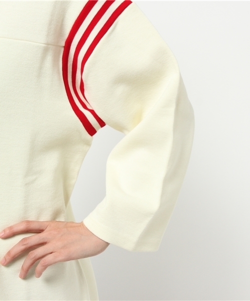 Kastane（カスタネ）の「melpleフットボールワンピ（ワンピース・レディース・オフホワイト/グリーン/グレー・FREE）」の9枚目の写真