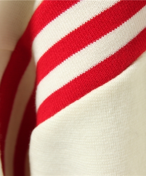 Kastane（カスタネ）の「melpleフットボールワンピ（ワンピース・レディース・オフホワイト/グリーン/グレー・FREE）」の12枚目の写真