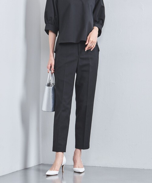 UNITED ARROWS(ユナイテッドアローズ)の「ストレッチ スリムパンツ OX(その他パンツ・レディース・その他1/オフホワイト/ネイビー・36/34/40/38)」の2枚目の写真