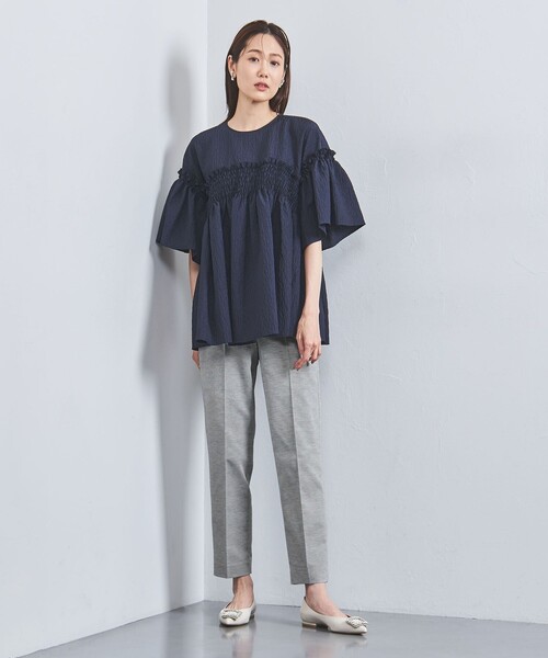 UNITED ARROWS(ユナイテッドアローズ)の「ストレッチ スリムパンツ OX(その他パンツ・レディース・その他1/オフホワイト/ネイビー・36/34/40/38)」の18枚目の写真