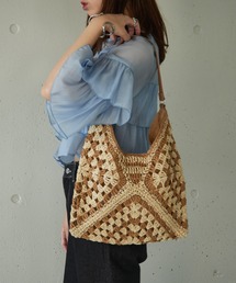 SETUP7 | 【SETUP7】ワンショルダートライアングル編みトート SCCH(トートバッグ)