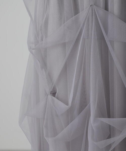 FREE'S MART（フリーズマート）の「◆[レイヤード可]チュールイレギュラータックスカート（スカート・レディース・ホワイト/グレー/ブラック・FREE）」の19枚目の写真