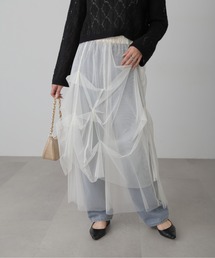FREE'S MART | ◆[レイヤード可]チュールイレギュラータックスカート(スカート)