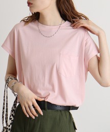 オーバーサイズモックネックチュニックTee