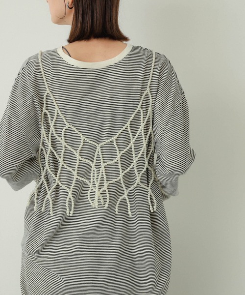 SENSE OF PLACE by URBAN RESEARCH（センスオブプレイスバイアーバンリサーチ）の「パールビスチェ（その他小物・レディース・グレー/オフホワイト・ONE）」の18枚目の写真