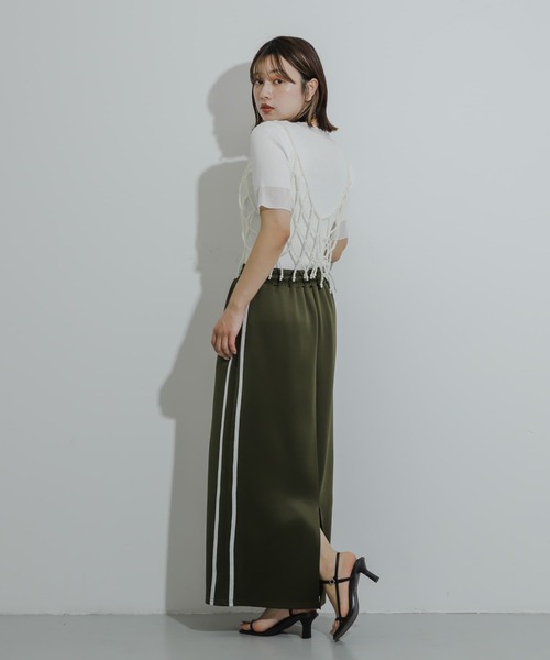 SENSE OF PLACE by URBAN RESEARCH（センスオブプレイスバイアーバンリサーチ）の「パールビスチェ（その他小物・レディース・グレー/オフホワイト・ONE）」の10枚目の写真