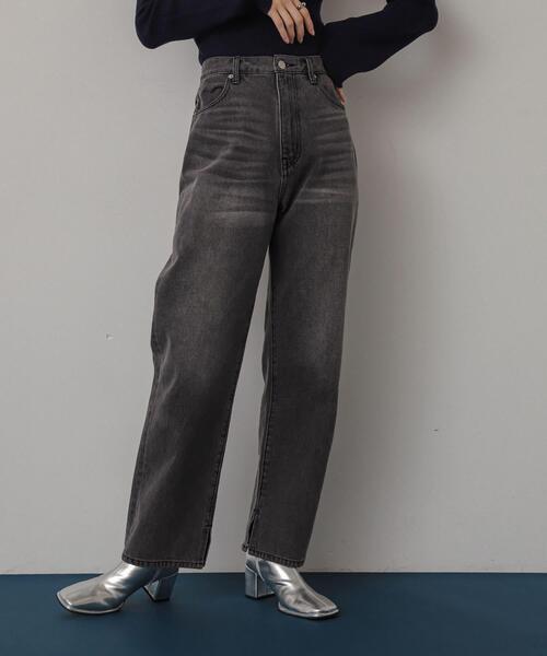 yori Audrey ハイウエスト ストレートデニム　40 yori Audrey ハイウエスト ストレートデニム 40 yori Audrey