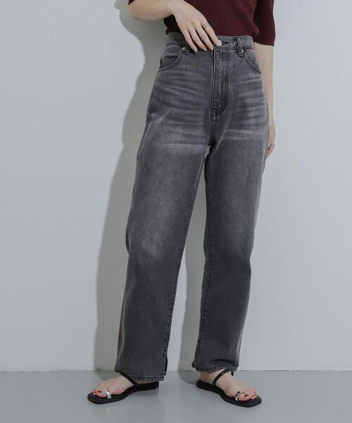 セール】ハイウエストストレートデニム（その他パンツ）｜SENSE