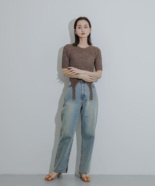 セール】ハイウエストストレートデニム（その他パンツ）｜SENSE