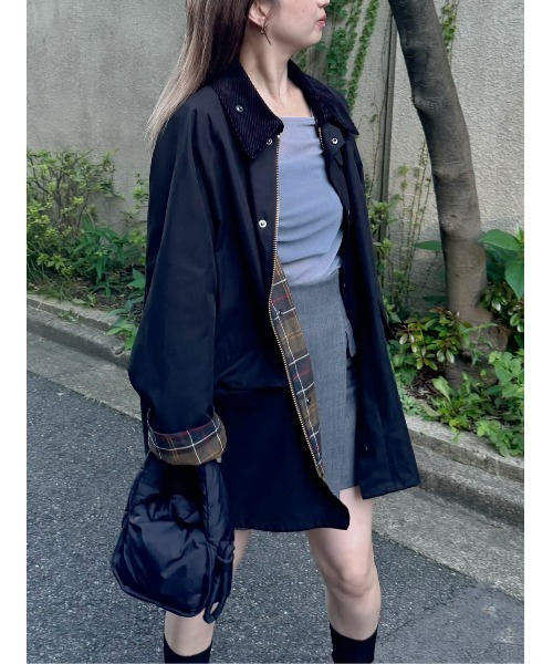 FRAY I.D（フレイアイディー）の「【Barbour】ミドルレングス