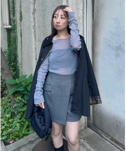 FRAY I.D（フレイアイディー）の「【Barbour】ミドルレングス