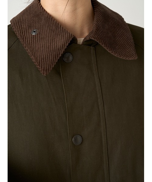 FRAY I.D / フレイ アイディ【Barbour】ミドルレングスジャケット Barbour】ミドルレングスジャケット(ミリタリージャケット