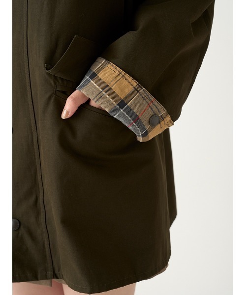 FRAY I.D（フレイアイディー）の「【Barbour】ミドルレングス